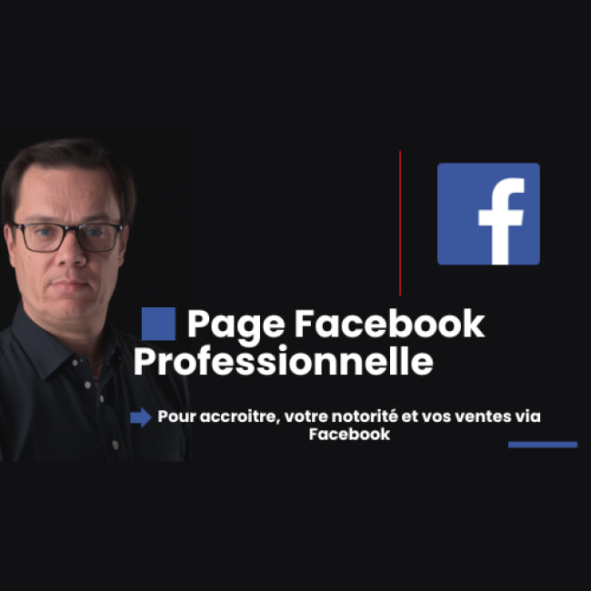 Création de votre page Facebook