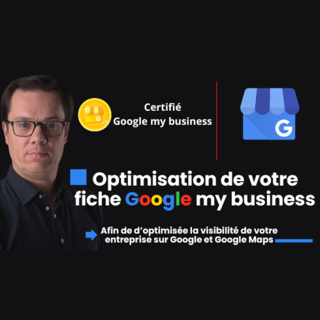 Optimisation Google my busines (+ réponse aux avis)